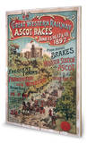 London Ascot Wood Sign