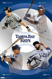 Tampa Bay Rays Team Longoria Upton Price Zobrist Posters