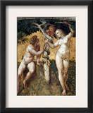 Raphael: Adam And Eve Framed Giclee Print by Raphael 