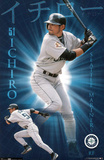 Seattle Mariners Ichiro Suzuki in Action Prints