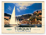 Torquay Wood Sign
