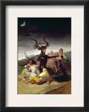 Goya: Witches Sabbath Framed Giclee Print by Francisco Goya
