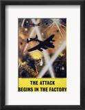 Wwii: English Poster, 1944 Framed Giclee Print