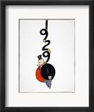 Depression Cartoon Framed Giclee Print by Otto Soglow
