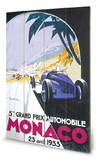 Monaco Træskilt