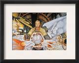 Rivera: Technique Framed Giclee Print by Diego Rivera