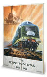 The Flying Scotsman Holzschild