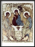 Russian Icons: The Trinity Posters by Andrei Rublev