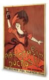 Absinthe Ducros Panneau en bois