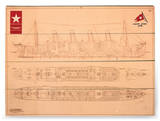 Titanic Holzschild