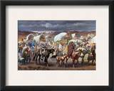 The Trail Of Tears, 1838 Framed Giclee Print by Robert Lindneux