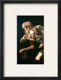 Goya: Saturn, 1819-23 Framed Giclee Print by Francisco Goya