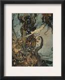 Andersen: Little Mermaid Framed Giclee Print by Edmund Dulac