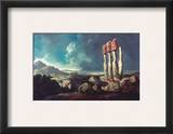 Cook: Easter Island, 1774 Framed Giclee Print by William Hodges
