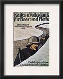 Wwi: German Poster, 1917 Framed Giclee Print by Lisa von Schauroth