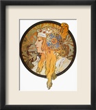 Mucha: Poster, C1900 Framed Giclee Print by Alphonse Mucha