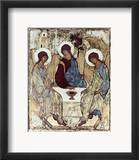 Russian Icons: The Trinity Framed Giclee Print by Andrei Rublev