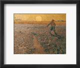 Van Gogh: Sower, 1888 Framed Giclee Print by Vincent van Gogh