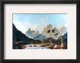 Cook: Tahiti, 1773 Framed Giclee Print by William Hodges