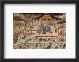 Japan: Kabuki Theater Framed Giclee Print by Okumura Masanobu