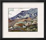 Van Gogh: Landscape, 1890 Framed Giclee Print by Vincent van Gogh