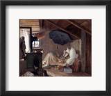 Spitzweg: Poor Poet, 1839 Framed Giclee Print by Carl Spitzweg