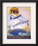Trans-World Airlines 1934 Framed Giclee Print