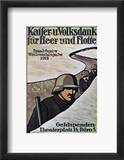 Wwi: German Poster, 1917 Gerahmter Giclée-Druck von Lisa von Schauroth