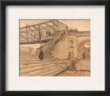 Van Gogh: Bridge, 1888 Framed Giclee Print by Vincent van Gogh