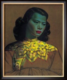 Chinesisches Mädchen Gerahmter Giclée-Druck von Vladimir Tretchikoff