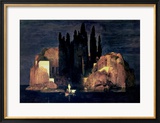 The Isle of the Dead, 1880 Innrammet Giclee-trykk av Arnold Bocklin The Isle of the Dead, 1880 Innrammet Giclee-trykk av Arnold Bocklin