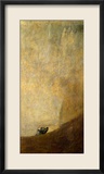 The Dog, 1820-23 Lámina giclée enmarcada por Francisco de Goya The Dog, 1820-23 Lámina giclée enmarcada por Francisco de Goya