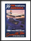 Trans-World Airlines 1950S Prints