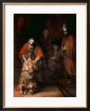 Return of the Prodigal Son, circa 1668-69 Framed Giclee Print by Rembrandt van Rijn 