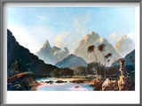 Cook: Tahiti, 1773 Prints by William Hodges