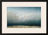 Monk by Sea, 1809 Framed Giclee Print by Caspar David Friedrich