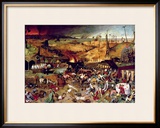 The Triumph of Death, circa 1562 Framed Giclee Print by Pieter Bruegel the Elder