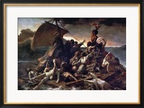 The Raft of the Medusa, 1819 Estampe encadrée par Théodore Géricault