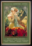 Biscuits Lu Recommandes Poster by Alphonse Mucha