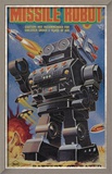 Missile Robot Kunstdruck