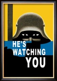 He's Watching You Poster