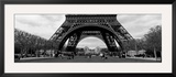 Black and White, Eiffel Tower, Paris, France Framed Photographic Print by Panoramic Images 