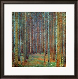 Tannenwald (Pine Forest), 1902 Framed Giclee Print by Gustav Klimt