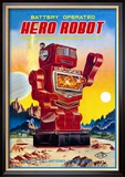 Battery Operated Hero Robot Posters