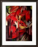 The Fox, 1913 Framed Giclee Print by Franz Marc