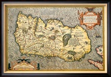 Map of Ireland Prints by Abraham Ortelius