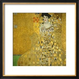 Mrs. Adele Bloch-Bauer, 1907 Framed Giclee Print by Gustav Klimt