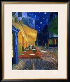 The Café Terrace on the Place du Forum, Arles, at Night, c.1888 Framed Giclee Print by Vincent van Gogh