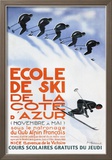 Ecole de Ski Art by Simon Garnier