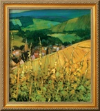 Riquewihr Estampe encadrée par Philip Craig